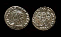 Constantine I, VLPP, Arles Mint, Rare 2